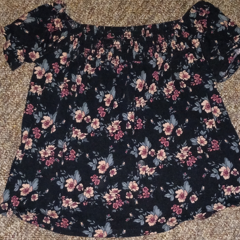 AEO Soft & Sexy Crepe Top